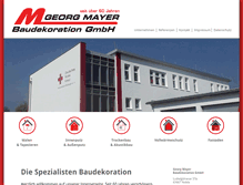 Tablet Screenshot of mayer-nidda.de